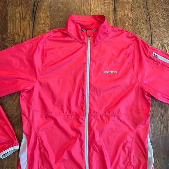 Marmot Jacket Women M Performance Lightweight Windbreaker Run Camp Hike Full Zip - Picture 1 of 9